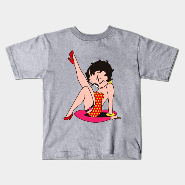 Heartbreaker Betty Kids T-Shirt by Artizan